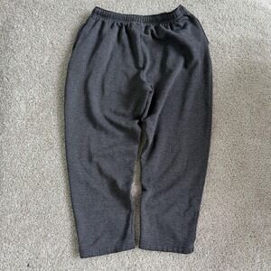 Vintage Body Co. Sweatpants Mens Large Gray Fleece Elastic Waist Baggy Lounge